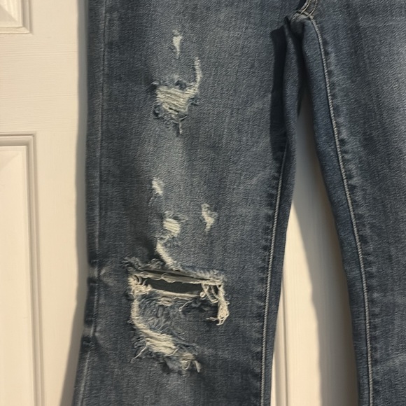 Judy Blue Women's Distressed Blue Jeans - Picture 4 of 10